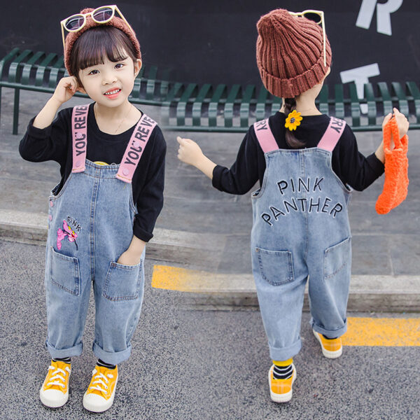 New Autumn Children's Little Girl Jeans Girls - Image 4