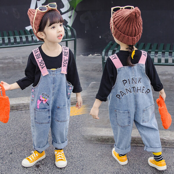 New Autumn Children's Little Girl Jeans Girls - Image 3