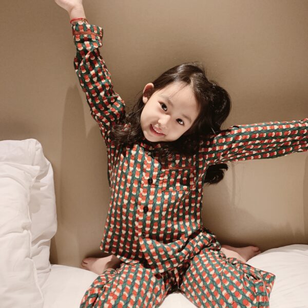 Retro Printed Cotton Suits – Stylish Children's Clothing for Boys and Girls