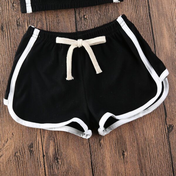 Little Girl's Clothing Shirt Shorts - Image 3