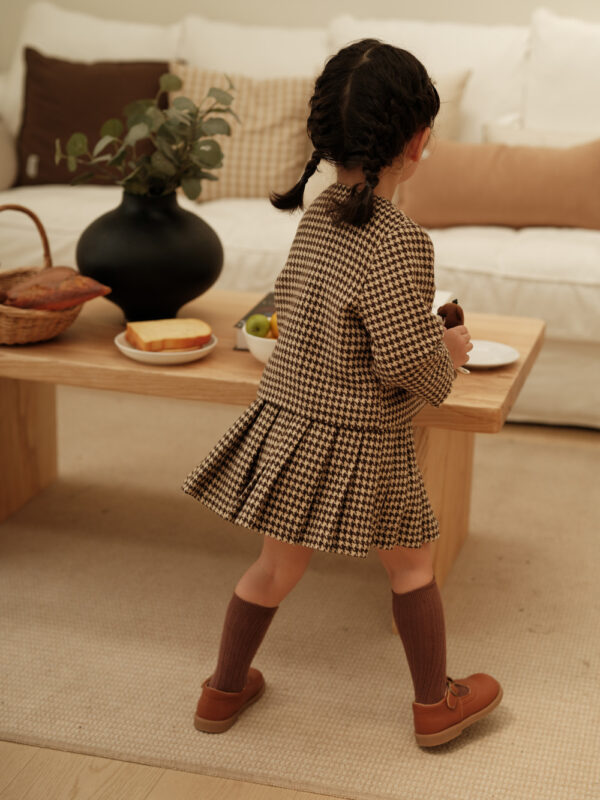 High-end French Children's Clothing Girls' Classic Style Two-piece Suit - Image 3