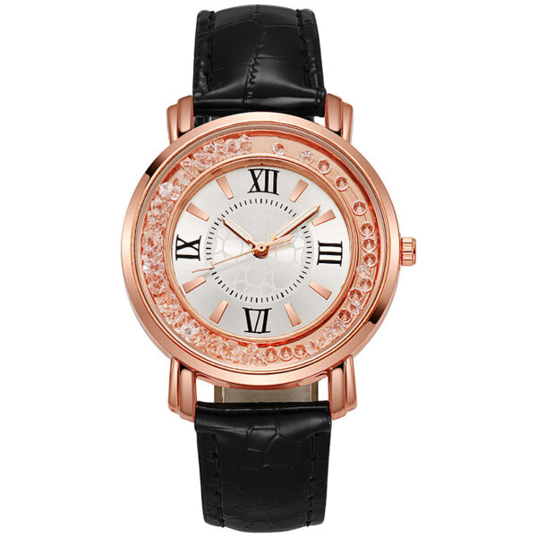 Quicksand Beads Quartz Watch for Women with Stylish Belt - Image 10