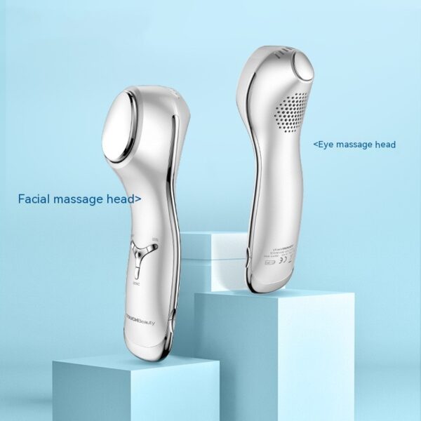 Warm And Cold Skin Rejuvenation Beauty Instrument Sonic Vibration Facial Infusion Machine - Image 2