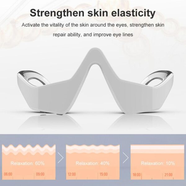 3D Eye Beauty Instrument Micro-Current Pulse Eye Relax Reduce Wrinkles And Dark Circle Remove Eye Bags Massager Beauty Tool - Image 5