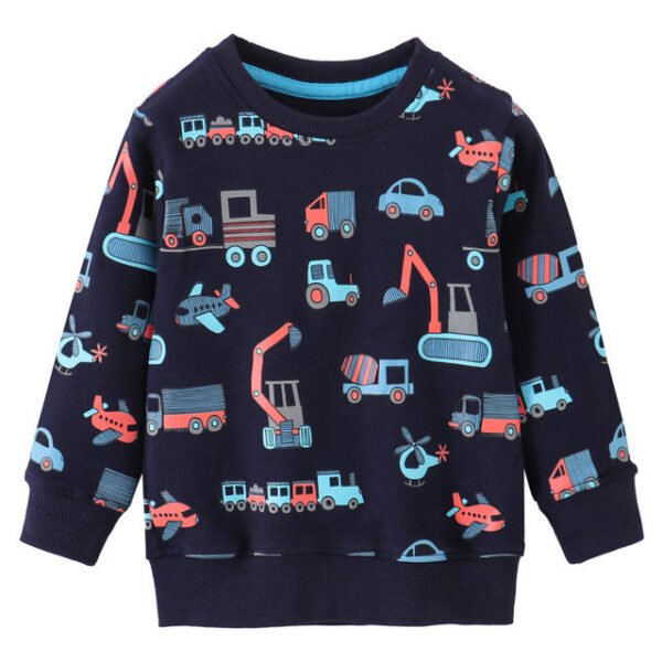 Jumping Meters Boys' Cartoon Sweatshirts - Image 10