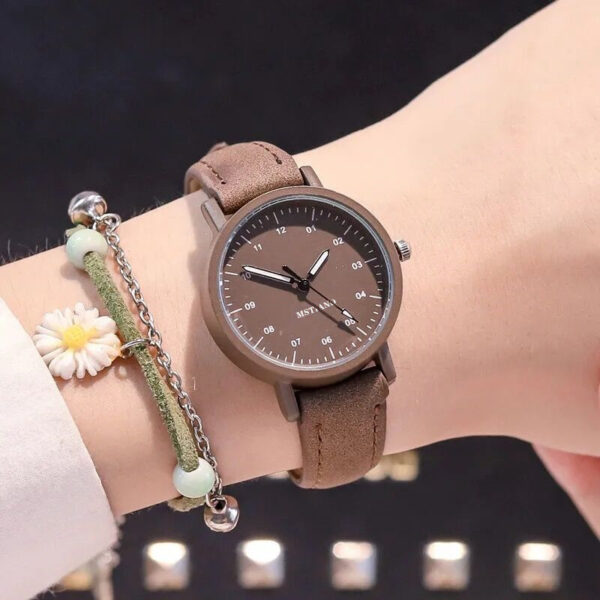 Chic Korean Mori Style Antique Watch for Trendy Women - Image 2