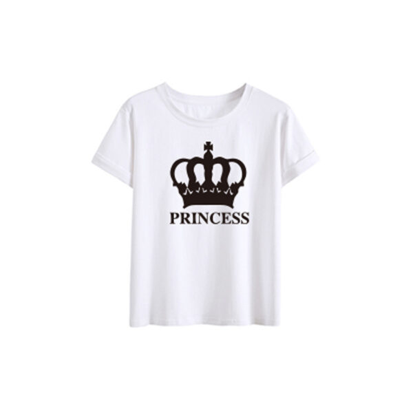 Crown King Family Wear Summer New Short-Sleeved T-Shirt Family Wear - Image 9