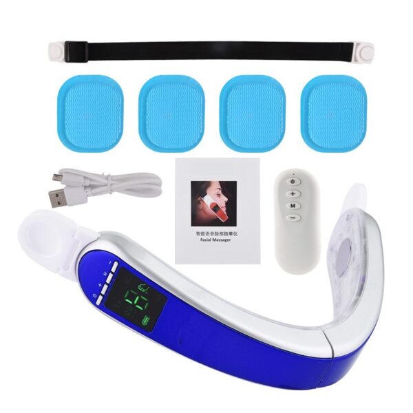 Infrared LED Light Photon Therapy V-Shape Slimming Face Massager - Image 3