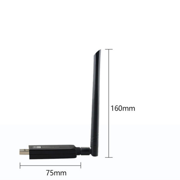 W97L 1200M Wireless Bluetooth Network Card USB - Image 4