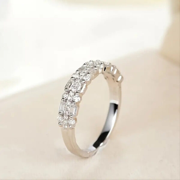 "Multilayer Three-Layer Ring for Women" - Image 4