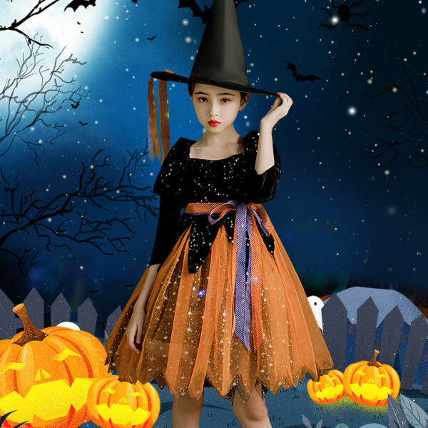 Halloween Children's Clothing Girls' Dress - Image 3