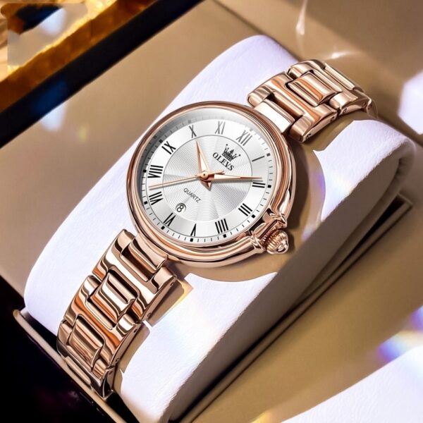 Queen's Luxury Luminous Waterproof Watch - Image 4