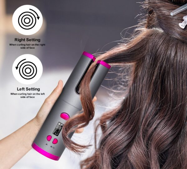 Curling Iron USB Wireless Multifunctional Charging Curler - Image 4