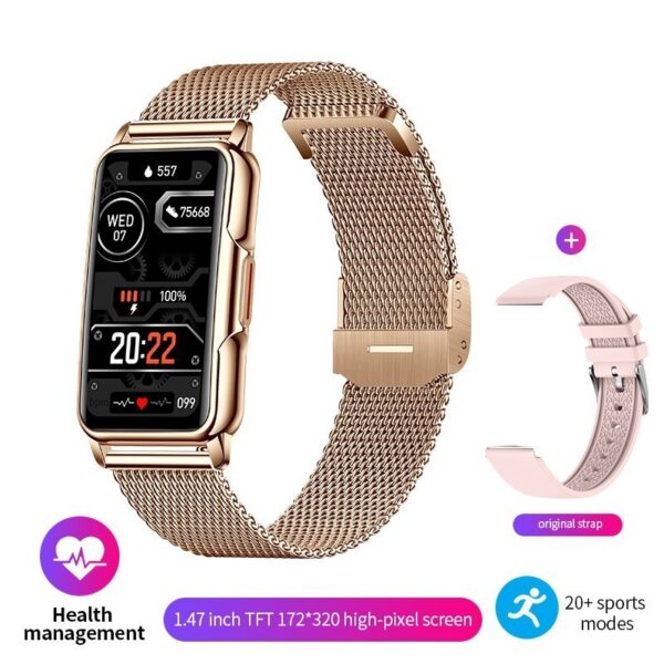 Stylish Outdoor Smart Sport Watch for Women – Multi-Functional Health Tracker - Image 2