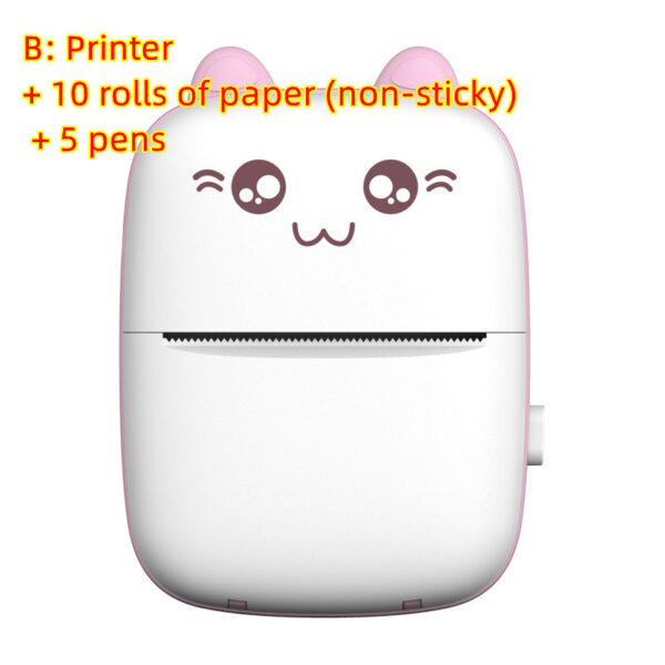 Mini Printer Portable Mini Bluetooth WiFi New Wrong Printer Mobile Phone Photo Title Note Hot Print Pocket Student Error Label Printer - Image 3