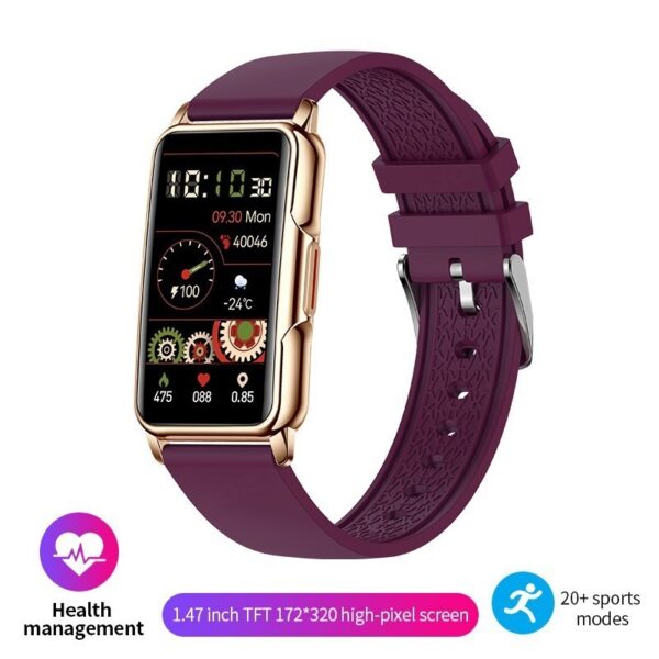 Stylish Outdoor Smart Sport Watch for Women – Multi-Functional Health Tracker - Image 9