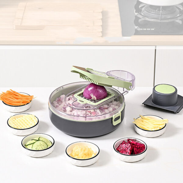 "Versatile Vegetable Cutter & Shredder – Essential Kitchen Tool"