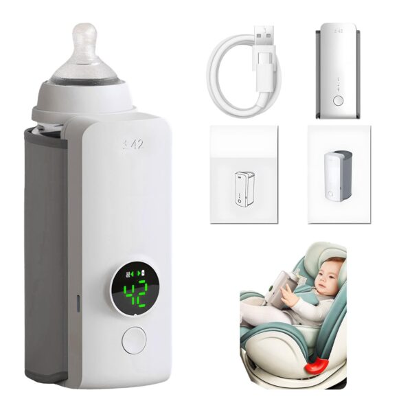 Portable Wireless Baby Bottle Warmer – USB Rechargeable Heating Bag with Constant Temperature Insulation - Image 8