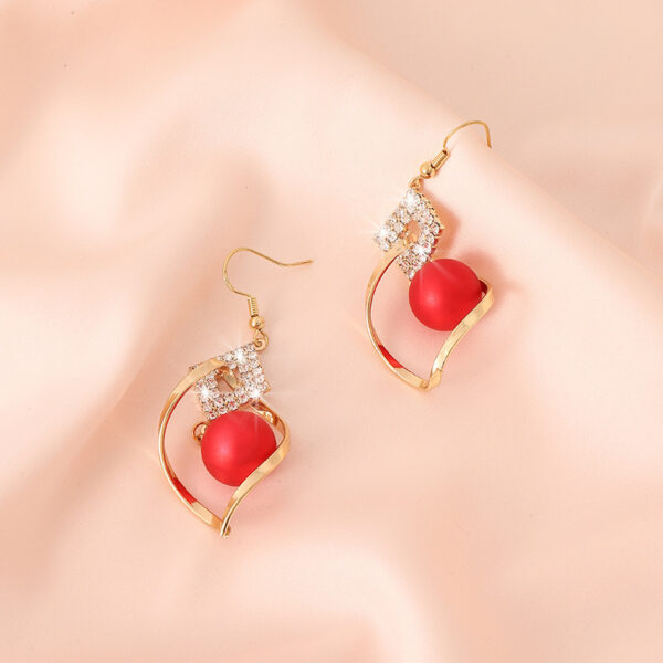 Cherry Earrings Women's Fashionable - Image 3