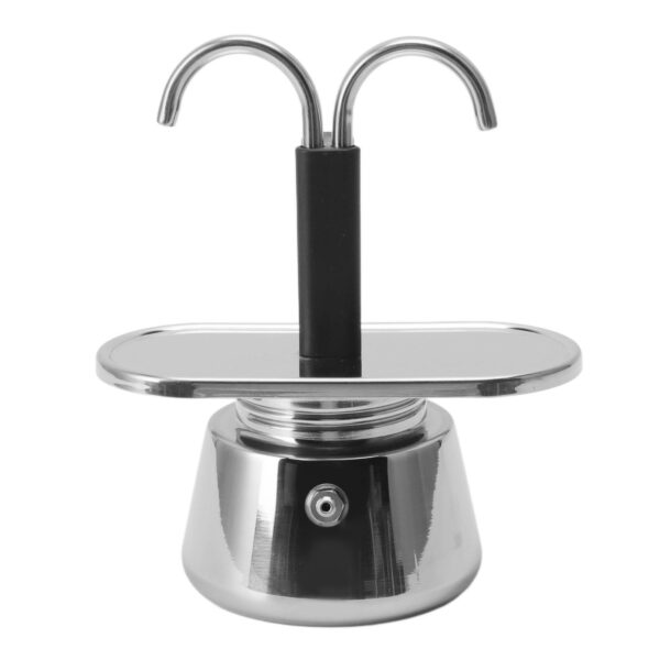 "Stainless Steel Italian Coffee Maker – Double-Head for DIY Mocha" - Image 6