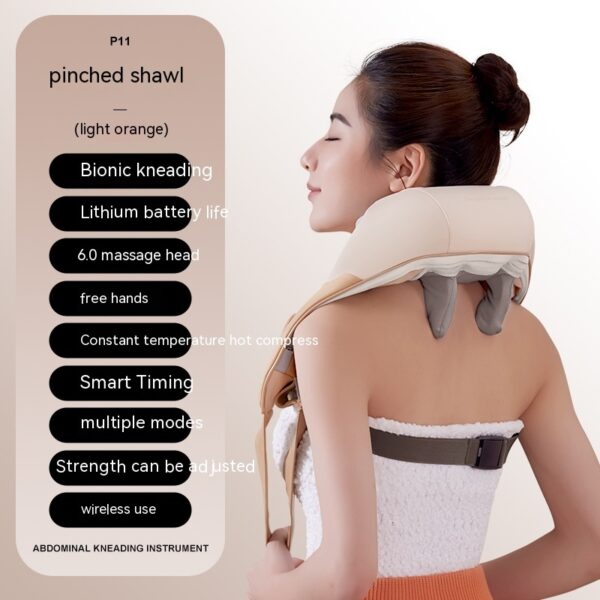 Oblique Muscle Shoulder And Neck Massager Clip Kneading Electric - Image 5