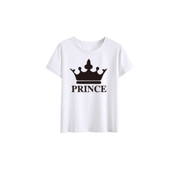 Crown King Family Wear Summer New Short-Sleeved T-Shirt Family Wear - Image 6