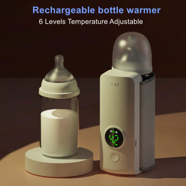 Portable Wireless Baby Bottle Warmer – USB Rechargeable Heating Bag with Constant Temperature Insulation - Image 3