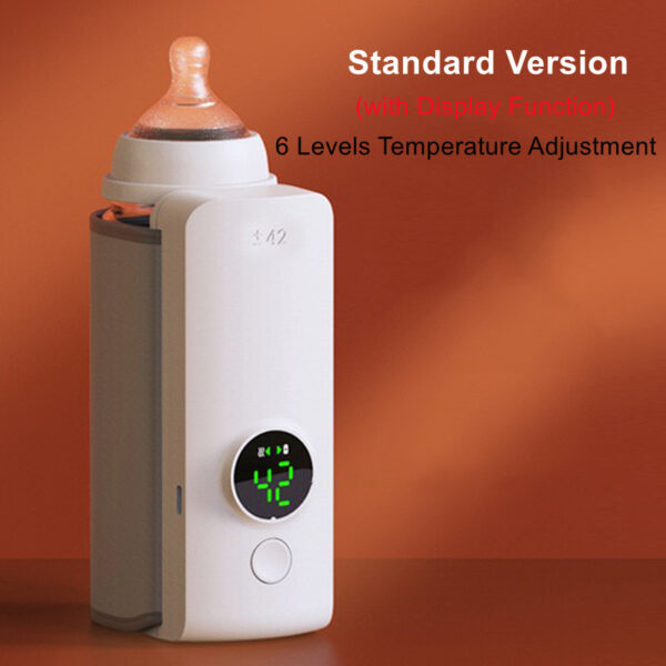 Portable Wireless Baby Bottle Warmer – USB Rechargeable Heating Bag with Constant Temperature Insulation - Image 7