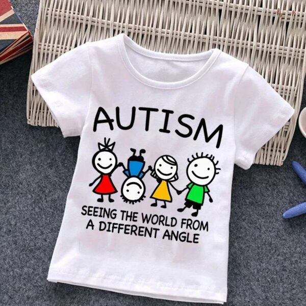 Boys With Autism T-shirt Puzzle Top - Image 10