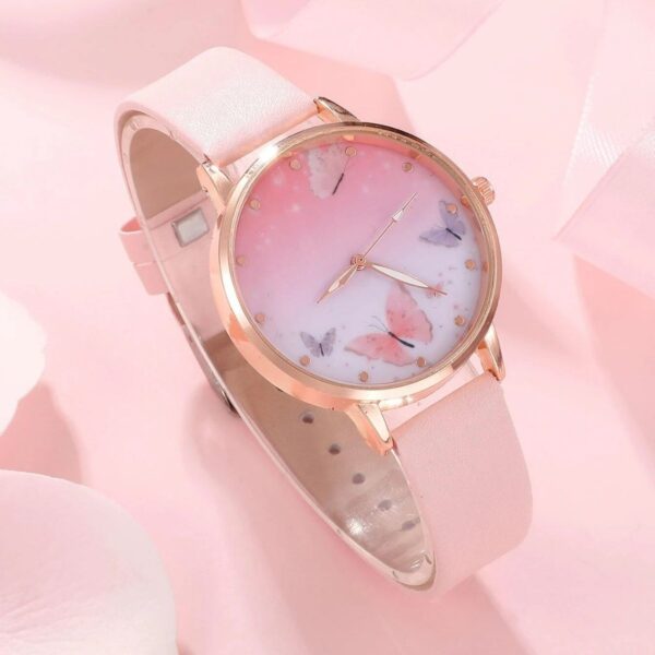 Charming Women's Fashion Watch and Bracelet Set - Image 7