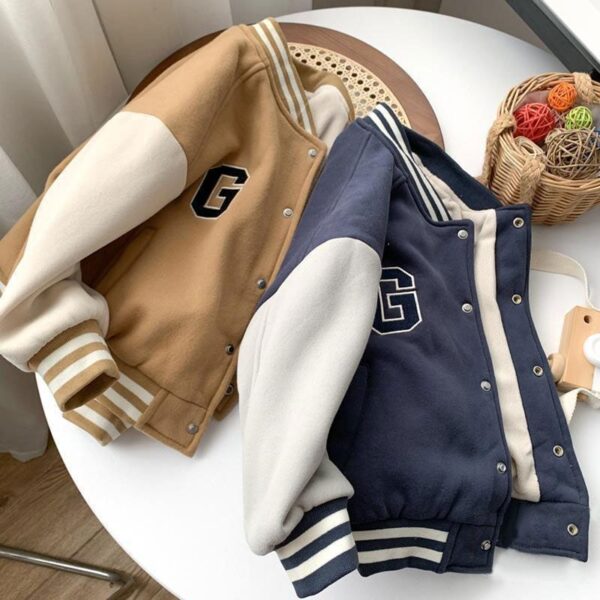 New Fashionable Korean Style Baby Jacket – Trendy Autumn Outerwear - Image 3