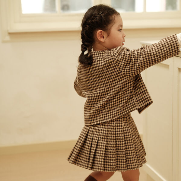 High-end French Children's Clothing Girls' Classic Style Two-piece Suit - Image 2