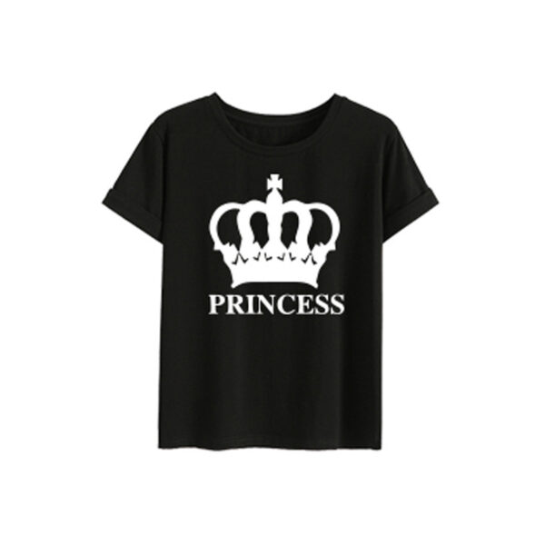 Crown King Family Wear Summer New Short-Sleeved T-Shirt Family Wear - Image 5