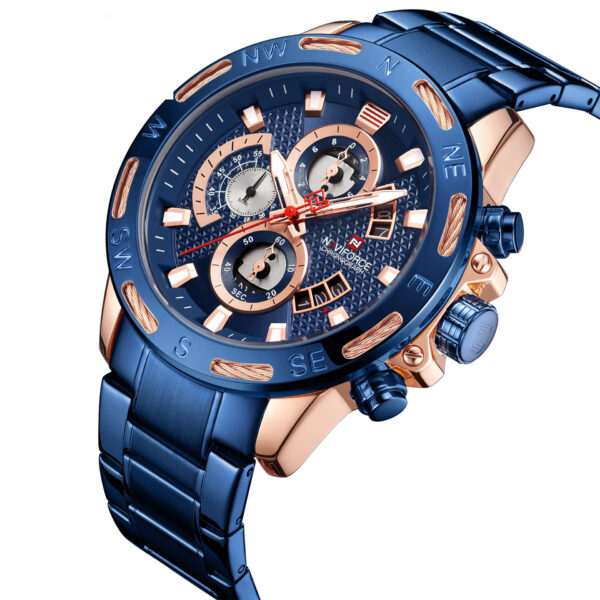Men's Multifunctional Waterproof Quartz Watch – Durable & Stylish - Image 4