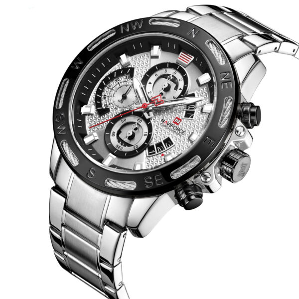 Men's Multifunctional Waterproof Quartz Watch – Durable & Stylish